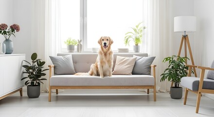 Golden Retriever – Cozy Home Lifestyle