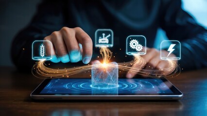 Energy Technology Innovation on Digital Tablet
