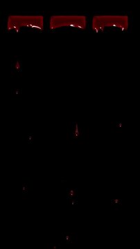 Cryptic Horror Line Dash Animation Loop