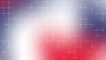 White Red Blue Gradient Grid Line Abstract Background