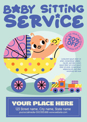 Baby Sitting Service Flyer