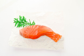 タスマニアサーモンの切り身