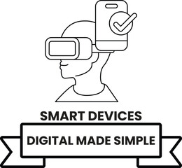 A man wearing a virtual reality headset is holding a cell phone