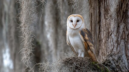 Nocturnal raptors like the great horned owl and the great grey owl are magnificent birds of prey with beautiful feathers and piercing eyes