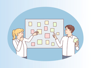 Corporate Strategy meeting: Team Planning project Workflow