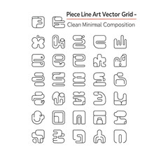 Piece Minimal Concept Illustration