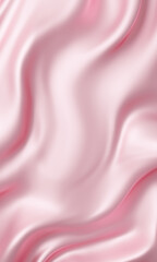 Pink fabric background with copy space 3D render