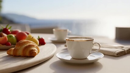 A serene luxury morning — fresh, elegant, and inspiring. Perfect for hospitality, wellness, real estate, and lifestyle branding.