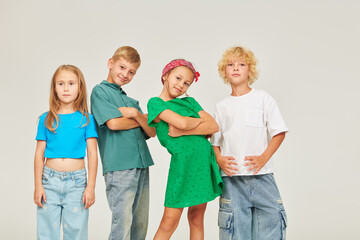 Obraz premium Bright Kids Fashion