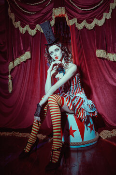 Vintage Circus Performer