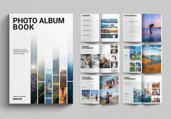 Photo Album Book Template