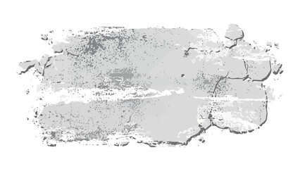 Textured Gray Brush Stroke for Design and Illustration