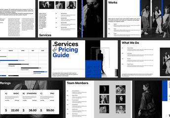 Service & Price Guide Presentation Template