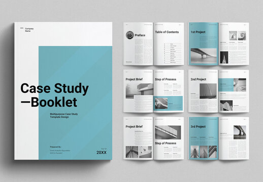 Case Study Booklet Template