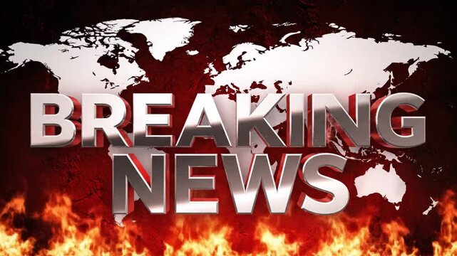 Get the Latest Breaking News Coverage with this Dynamic Global News Intro for Your Broadcast or Social Media Channel Promo Now