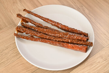 自家製ごぼうの味噌漬け