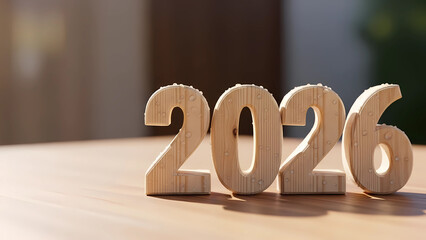 Capture the excitement of 2026! These wooden numbers bring rustic charm and elegance to any project. Ideal for promotions, celebrations, or adding a unique touch.