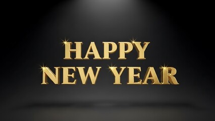 Happy New Year 2026 &ndash; Festive Celebration Background Design