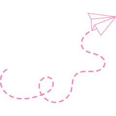 Cute Paper Plane Decoration