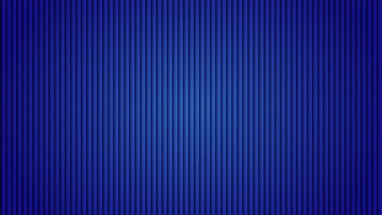 Obraz premium Vibrant blue corrugated abstract background with vertical lines and subtle gradient light effect, smooth texture wallpaper backdrop.