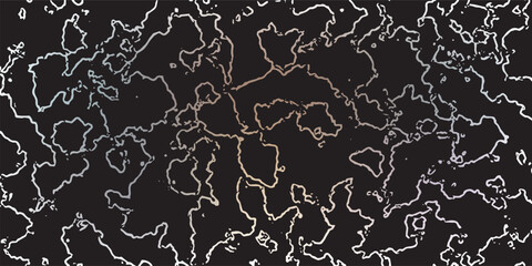 Abstract black and white textured background with organic flowing lines and shapes