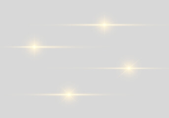 Straight metallic-gold line with tiny sparkling stars arranged evenly along the center. Perfect for...