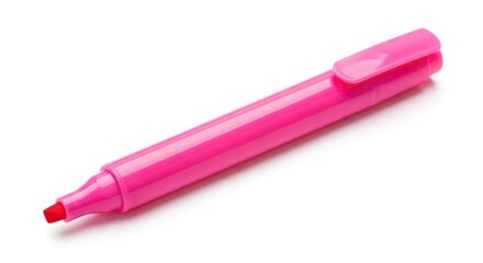 Get creative with a vibrant pink highlighter, perfect for adding a pop of color to your notes and important documents in the office or classroom