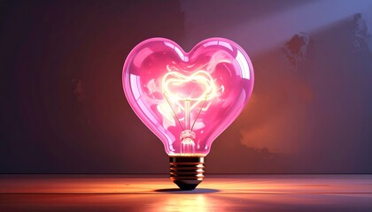 Beautiful Valentine's Day background showing love illustration with hearts