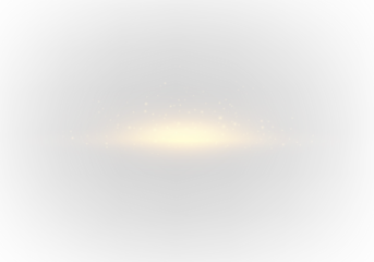 Glow bright star, sun rays. Golden radiant flare with sparkling light lines on transparent PNG. Neon yellow starburst with glitter particles, light horizontal flare effects. Explosion sun, sunrise.