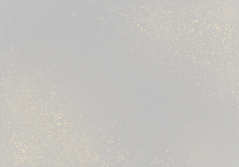 Glittering golden dust png floats with Christmas sparkles and yellow light. Tiny sparks, highlights, and bokeh create a magical festive atmosphere. Ideal for overlays and holiday cards.