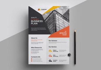 Business Plan Design Flyer
