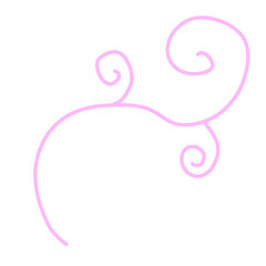 Sicilicm Element Decorative - Swirl Branches Vector- Nature Curve 