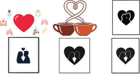 Love and romance art