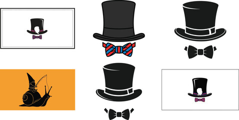 Fancy hats and snail