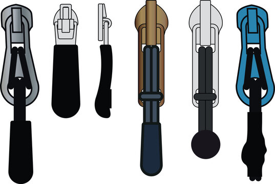 Zipper Puller Vector