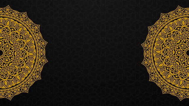 mandala ornament background arabic islamic pattern abstract beautiful floral vintage style