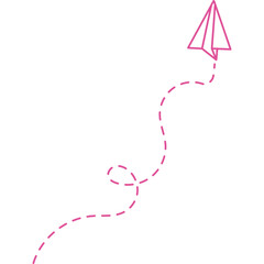 Cute Paper Plane Decoration