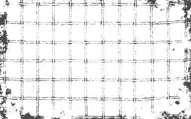 Rough Brush Stroke Line Texture, Hand-Made Paint Strokes, Abstract Artistic Line Pattern for Creative Art, Posters and Backgrounds.