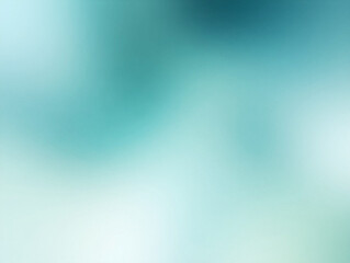 Abstract Teal and Turquoise Gradient Background with Soft Grainy Texture