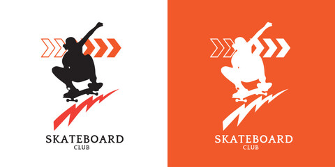 Modern Skateboarding Logo for Urban Lifestyle Apparel
