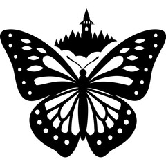 Monarch Butterfly Sanctuary Region Vector