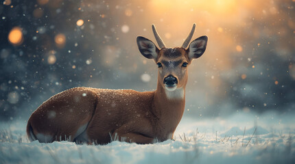 deer in the forest