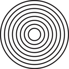 Mixing Bowl Geometry Concentric Mandala.eps