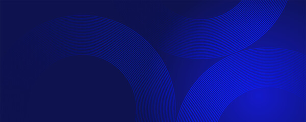 Abstract blue background. Modern glowing shiny blue geometric lines pattern. Geometric line art design. vector illustration eps10