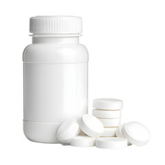 Purification Tablet in White Plastic Bottle for Clean Water Solutions