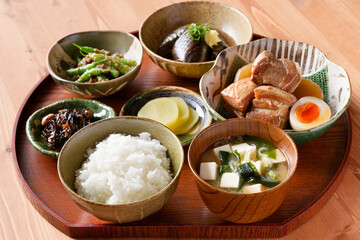角煮定食
