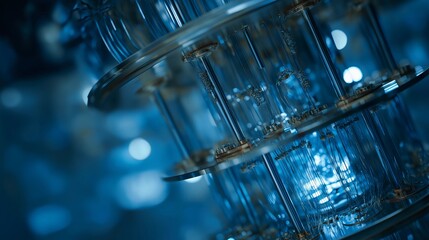 Cryogenic Dilution Refrigerator of a Quantum Computer in a Laboratory