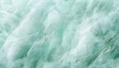 Obraz premium Elegant Seafoam Green and Azure Stone Texture Overlay Seamless Pattern for Luxury Interior Design