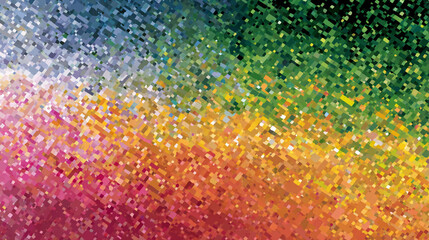 Colored pixel art forming a technology-inspired background. Vibrant squares create a digital, futuristic, and abstract design, perfect for tech visuals, gaming concepts, UI backgrounds, and creative d