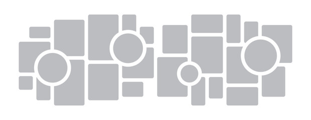  Picture collage and digital photo wall template design